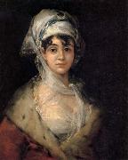 Francisco Jose de Goya Portrait of Antonia Zarate oil painting artist